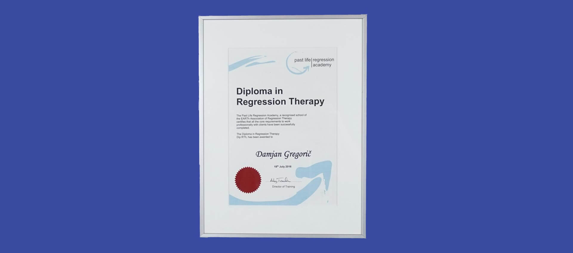 Diploma regresoterapije